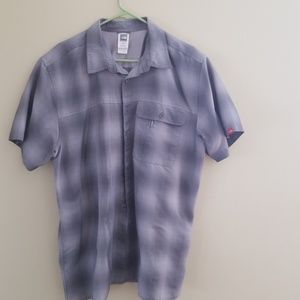 North Face button up shirt